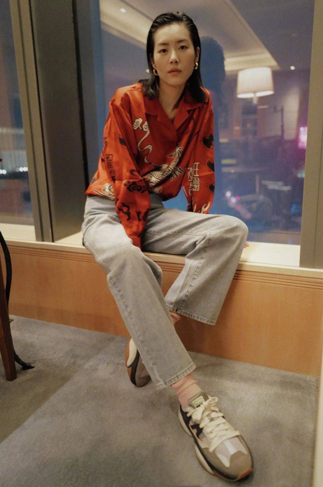 刘雯联名puma品一品大表姐的时尚经